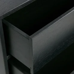 WOOOD TV-meubel Silas Zwart - 180x61x44 cm