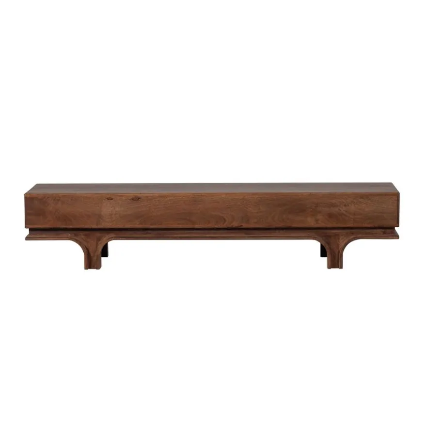 WOOOD TV-meubel Staes Bruin - 180x37x45 cm