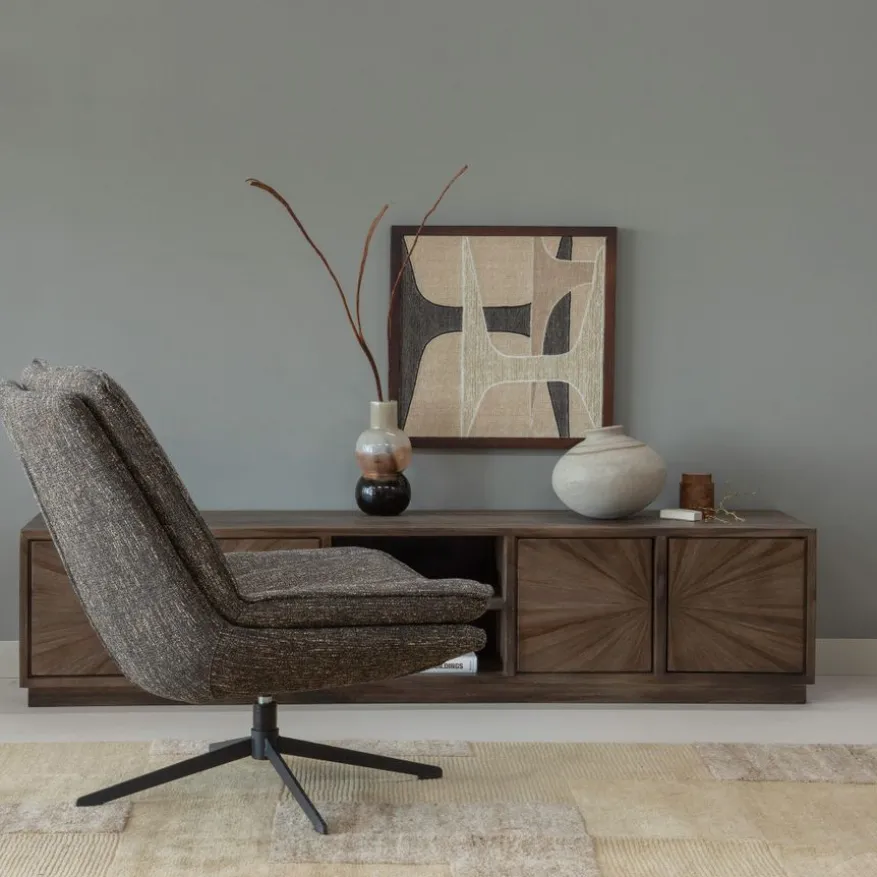 WOOOD TV-meubel Sun Bruin - 200x45x44 cm