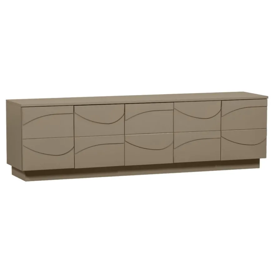 WOOOD TV-meubel Teo Mud - 180x52x40 cm