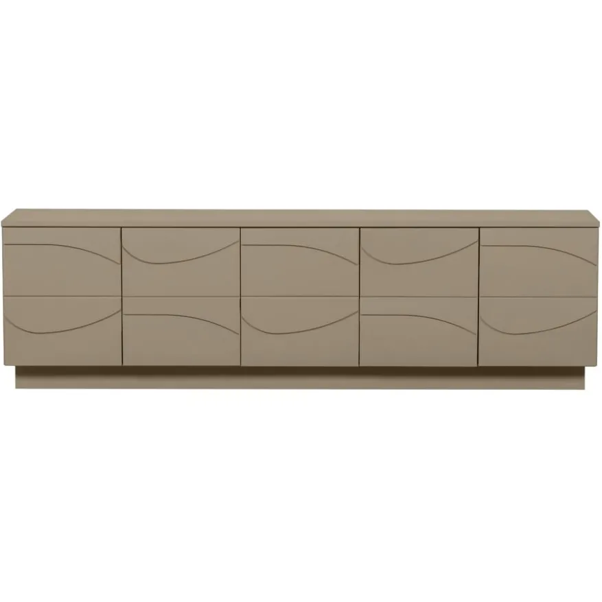 WOOOD TV-meubel Teo Mud - 180x52x40 cm