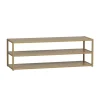 WOOOD TV-meubel Teun Beige - 120x40x35 cm