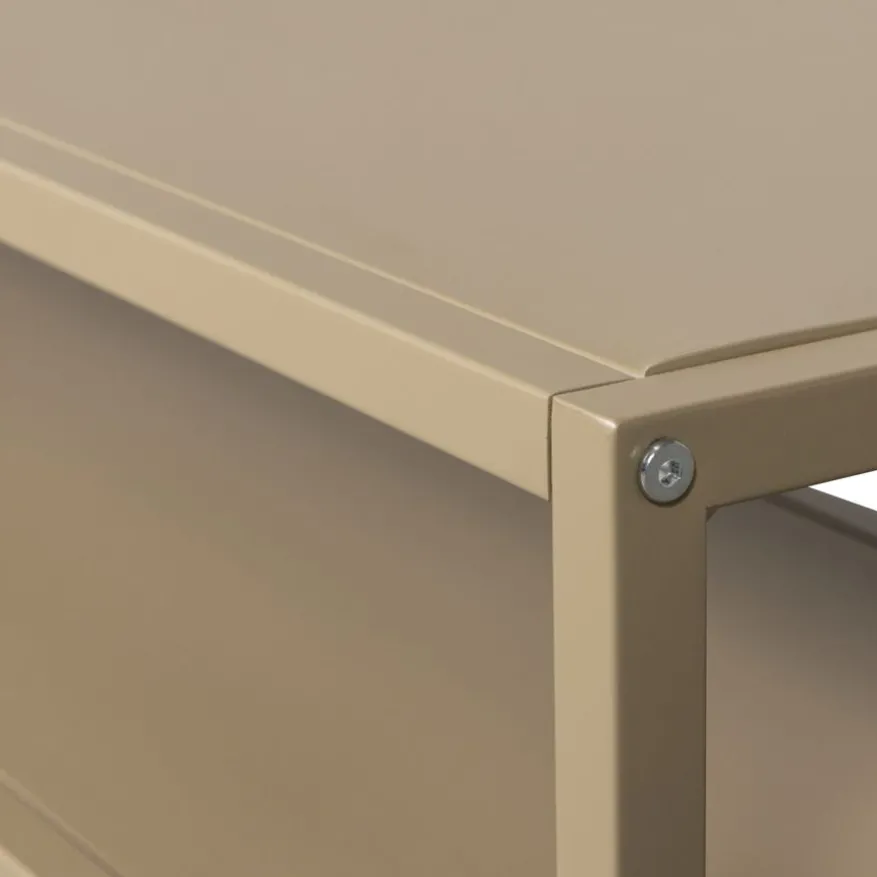 WOOOD TV-meubel Teun Beige - 120x40x35 cm