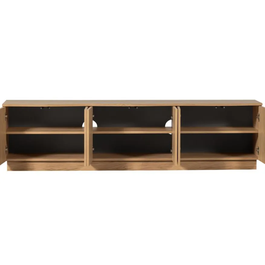 WOOOD TV-meubel Zuma Naturel - 200x52x45 cm