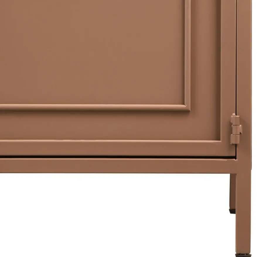 WOOOD Vitrinekast Ronja Bruin - 110x189x43 cm