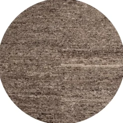 WOOOD Vloerkleed Efia Bruin - Ø 200 cm