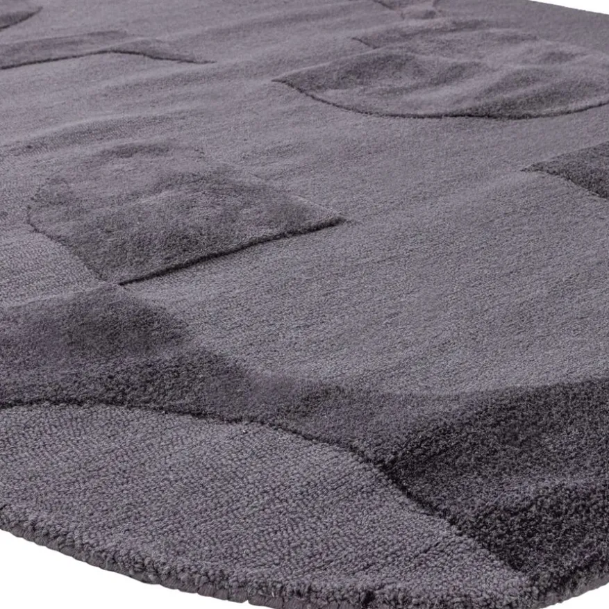 WOOOD Vloerkleed Livo Grijs - 170x240 cm