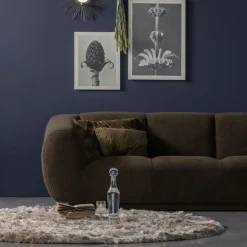 WOOOD Vloerkleed Praline Bruin - Ø 200 cm