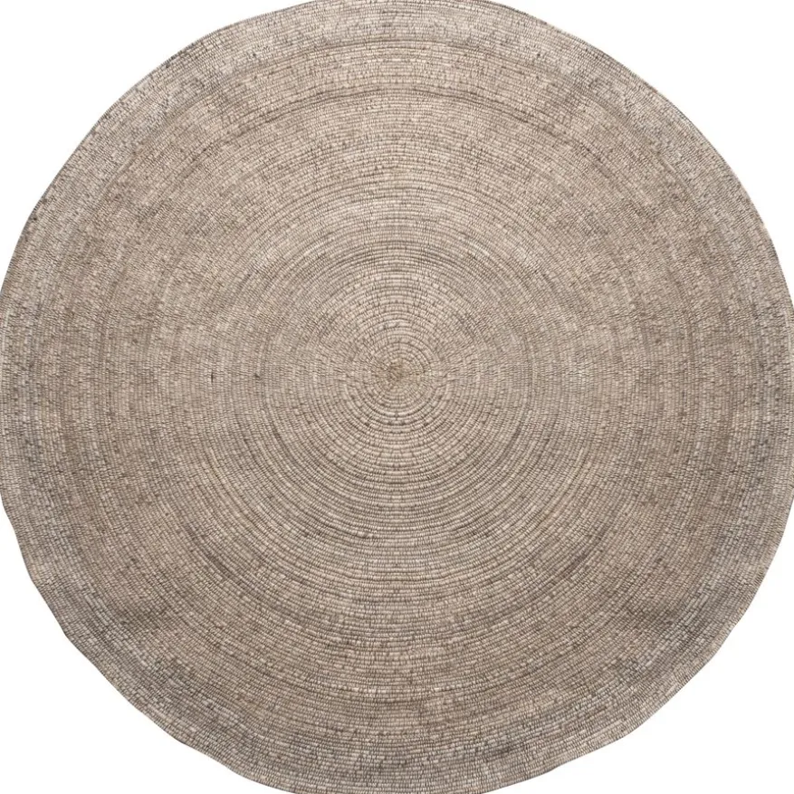 WOOOD Vloerkleed Utopia Beige - Ø 200 cm