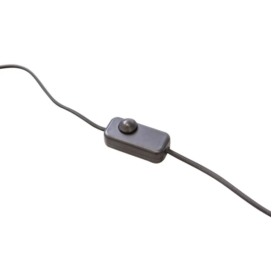 WOOOD Vloerlamp Blackout Too Zwart - E27 - 151 cm hoog