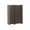 WOOOD Wandkast Brock Middenbruin - 102x140x44 cm