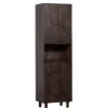 WOOOD Wandkast Draw Bruin - 60x200x40 cm