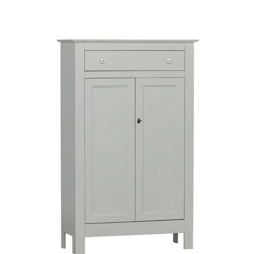WOOOD Wandkast Eva Grijs - 93x150x40 cm