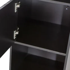 WOOOD Wandkast Finca Zwart - 40x210x40 cm