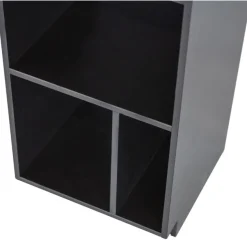 WOOOD Wandkast Finca Zwart - 40x210x40 cm