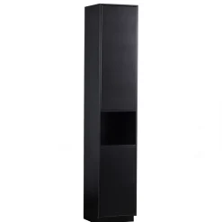 WOOOD Wandkast Finca Zwart - 40x210x40 cm