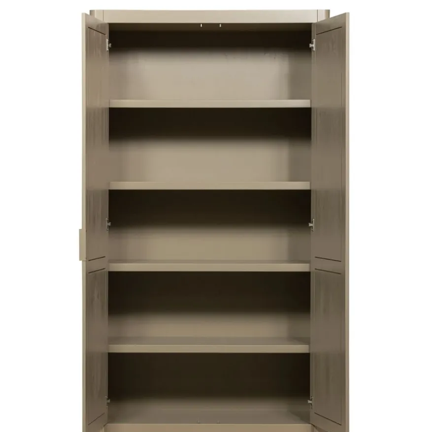 WOOOD Wandkast Gunnar Mud - 120x217x48 cm