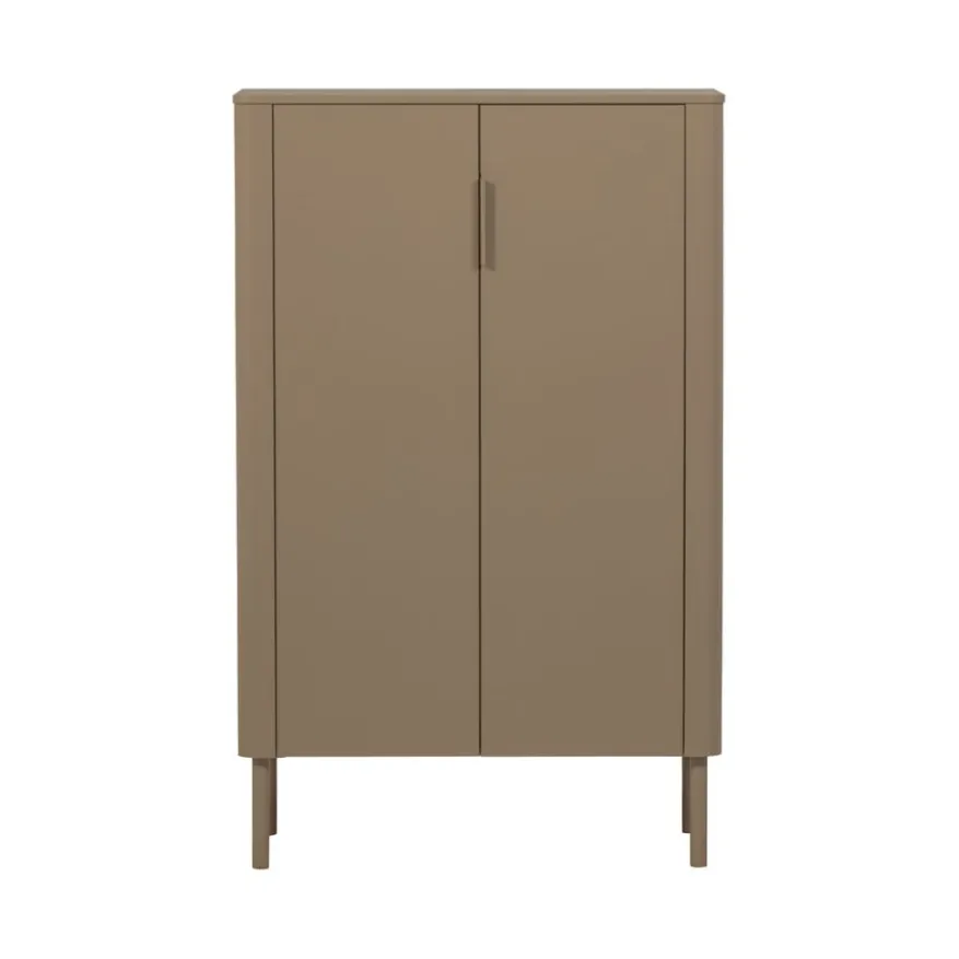 WOOOD Wandkast Gunnar Zwart - 85x135x39 cm