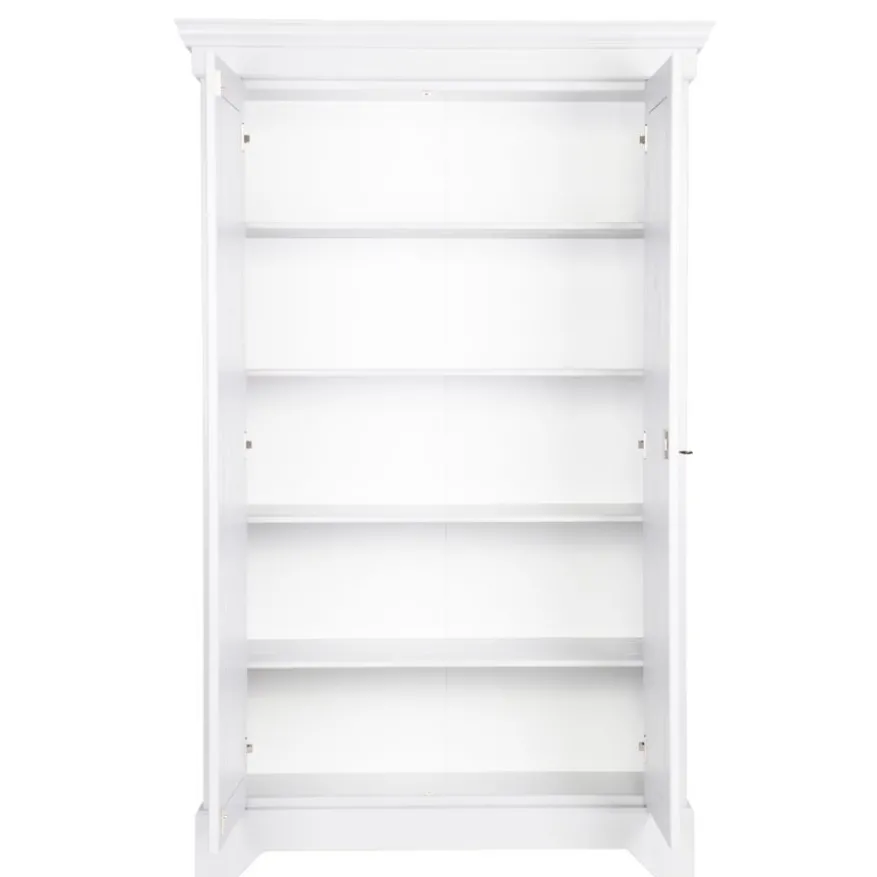 WOOOD Wandkast Isabel Wit - 118x191x47 cm