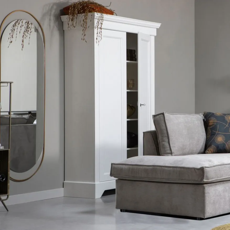 WOOOD Wandkast Isabel Wit - 118x191x47 cm