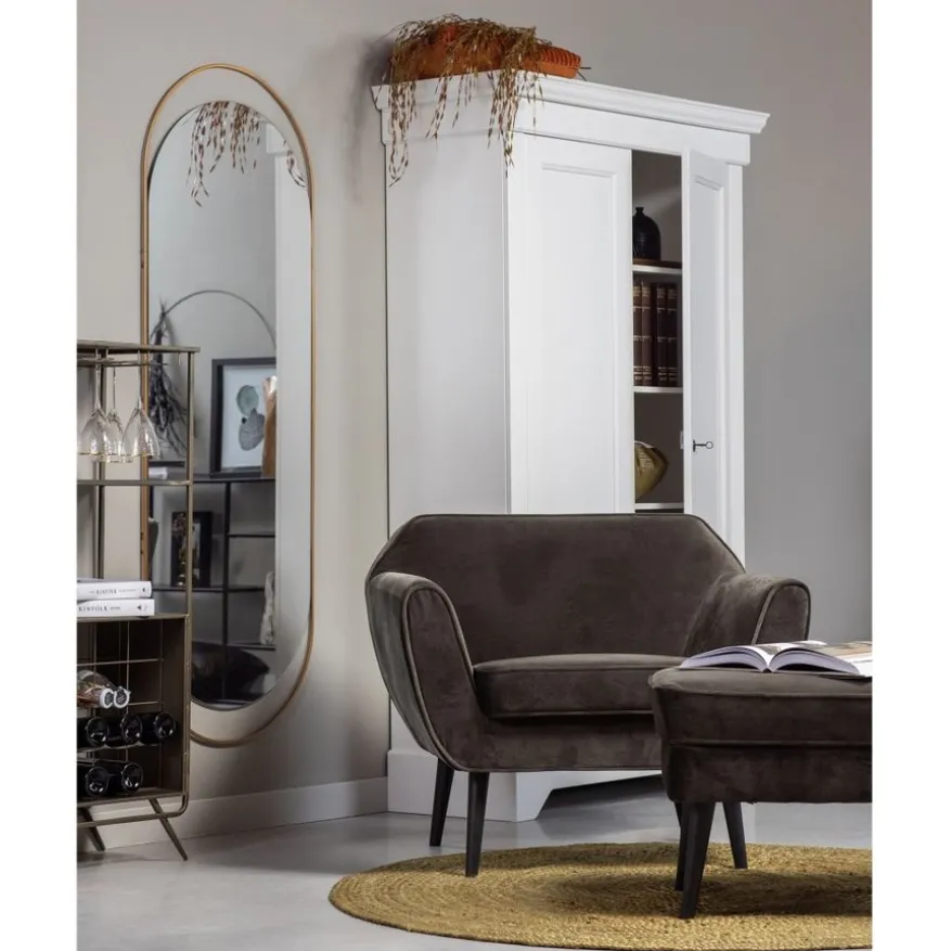 WOOOD Wandkast Isabel Wit - 118x191x47 cm