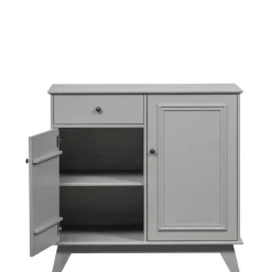 WOOOD Wandkast Lily Grijs - 98x93x55 cm