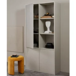 WOOOD Wandkast Merel Dust - 100x200x40 cm