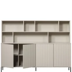 WOOOD Wandkast New Gravure Dust - 200x150x44 cm