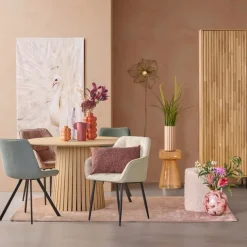 WOOOD Wandkast New Gravure Naturel - 60x210x42 cm