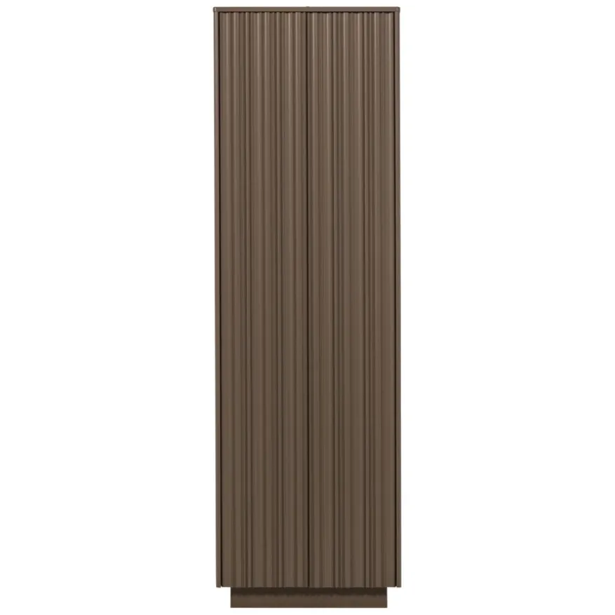 WOOOD Wandkast Nova Truffel - 67x215x40 cm