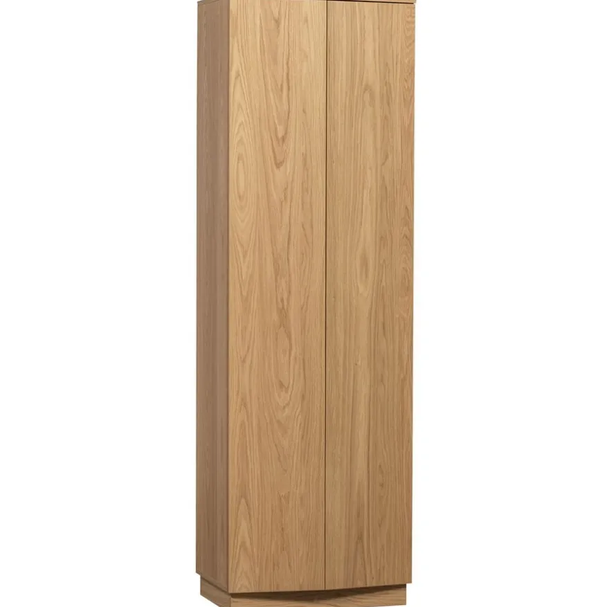 WOOOD Wandkast Zuma Naturel - 67x210x45 cm