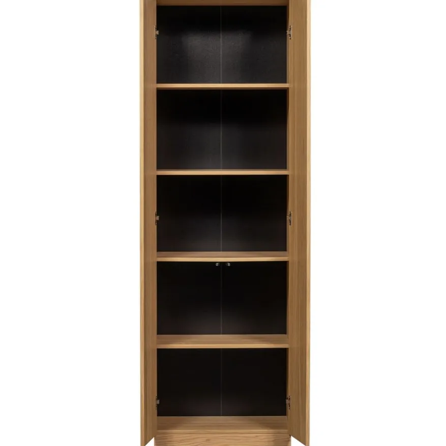 WOOOD Wandkast Zuma Naturel - 67x210x45 cm