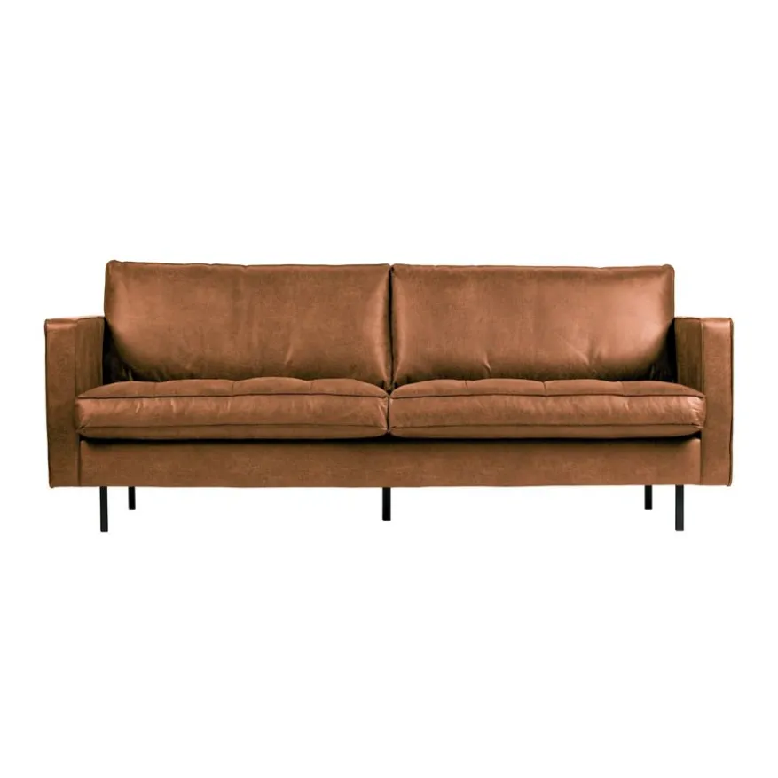 WOOOD 2,5-Zitsbank Rodeo Classic Cognac