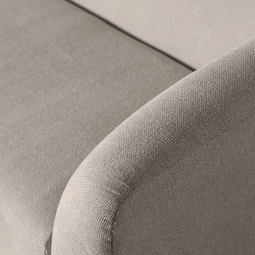WOOOD 3-Zitsbank Sloping Beige