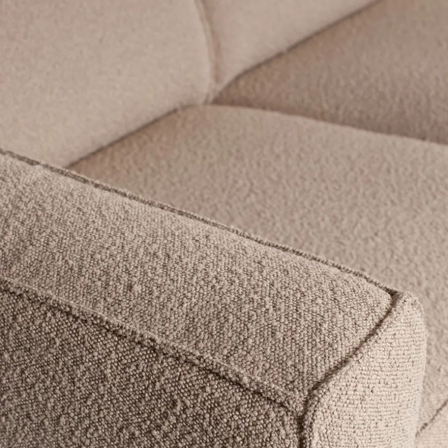 WOOOD 3-Zitsbank Statement Beige