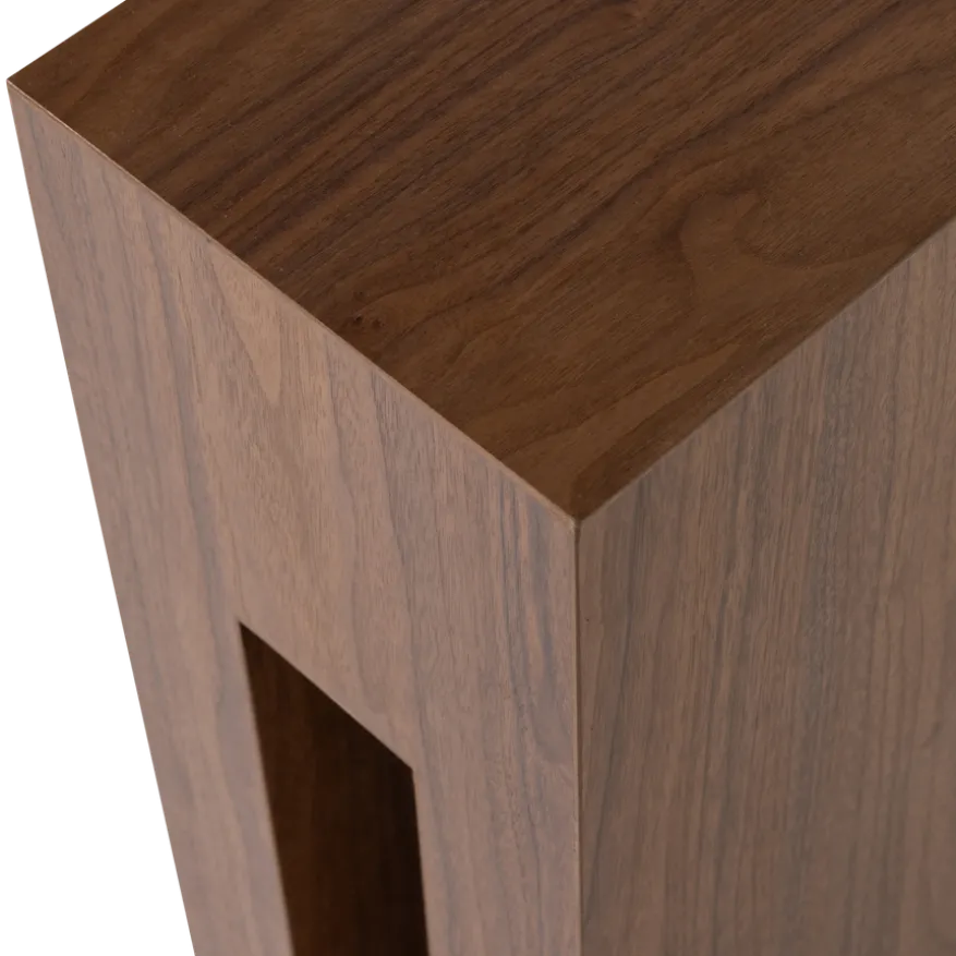 WOOOD Zuil Plantor Bruin - 24x80x24 cm