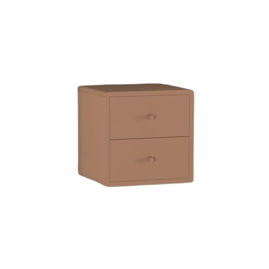 Zwevend Nachtkastje Borba Blush - 30x30x30 cm